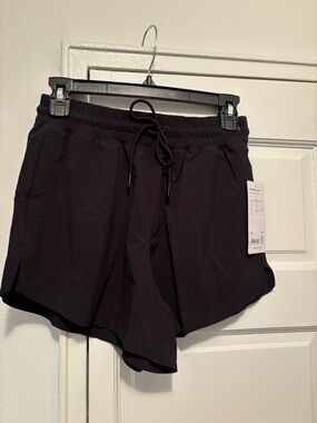 Athleta Black Everyday Athletic Shorts with Drawstring